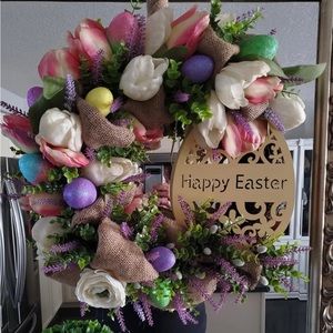 Beautiful Easter Wreath